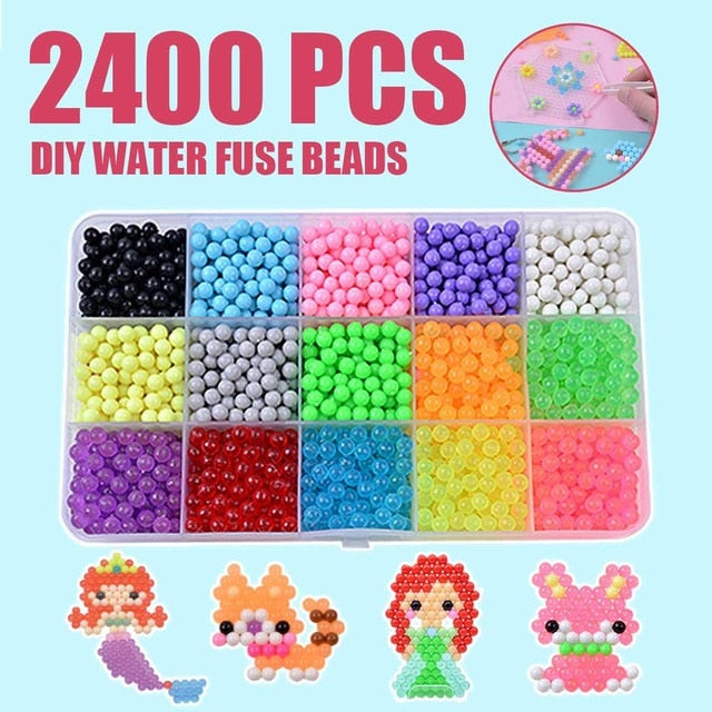 Magic Water Bead Puzzles, Aqua Beads Children, Aqua Beads Kids